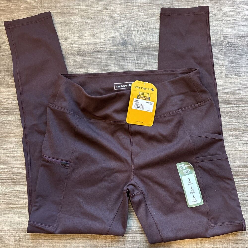Carhartt Women's Force Fitted Lightweight Utility Legging Size S NWT